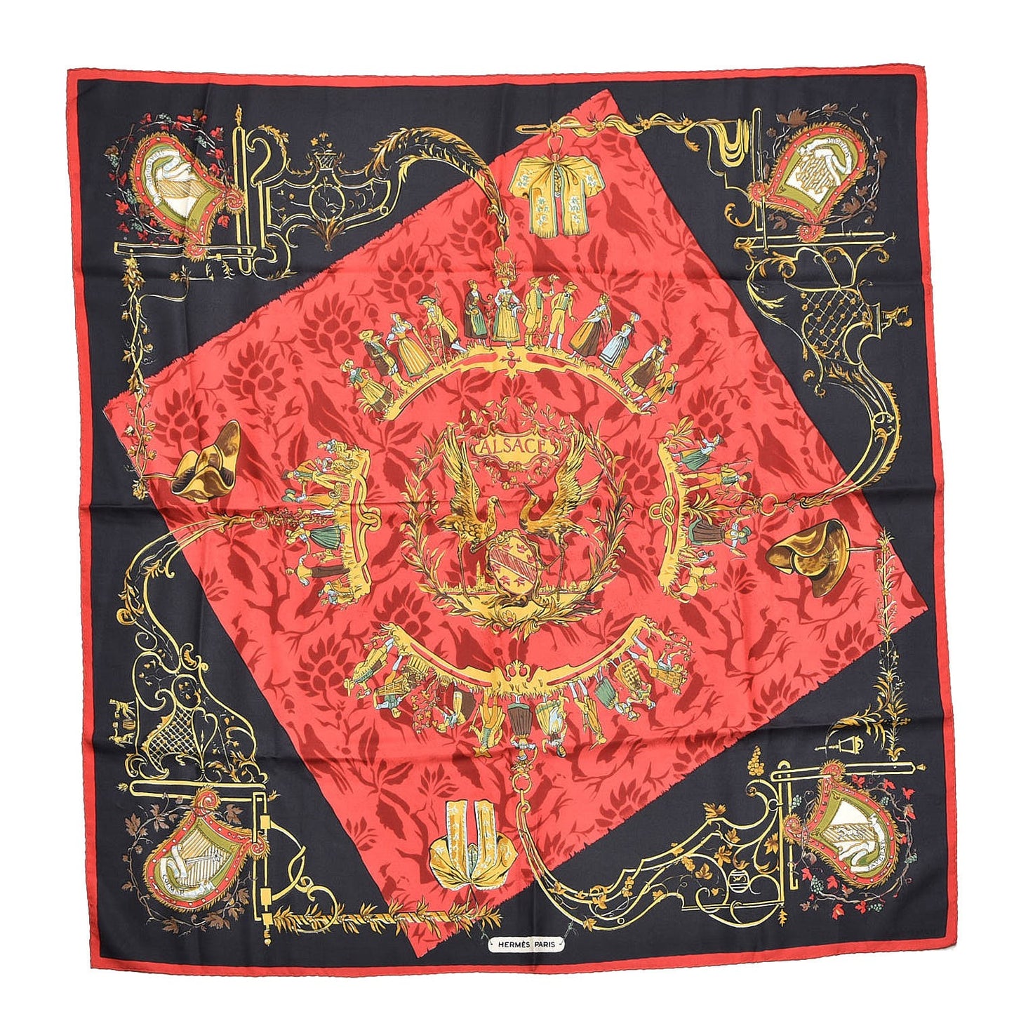 Silk Alsace Scarf 90
