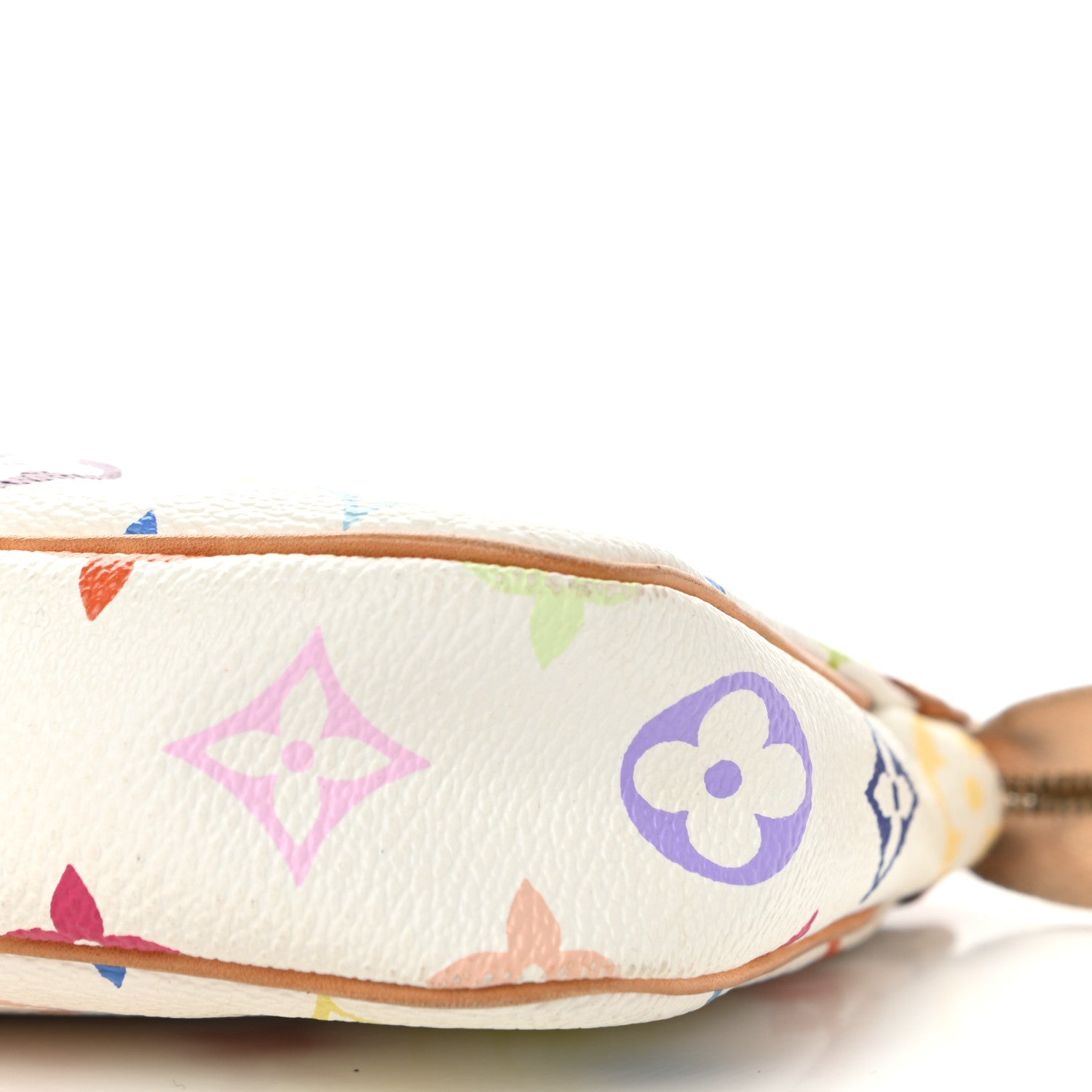 Louis Vuitton Monogram Multicolor Pochette Accessories White 10 of 14