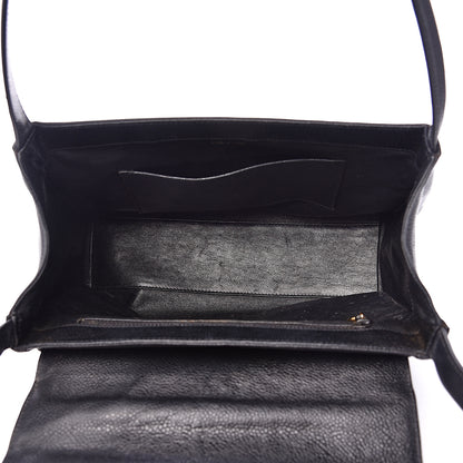 Chanel Caviar Flap Shoulder Bag Black 4 of 15