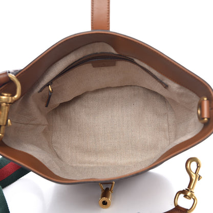 Gucci Soft Leather Small Jackie Bucket Bag Brown 5 of 8
