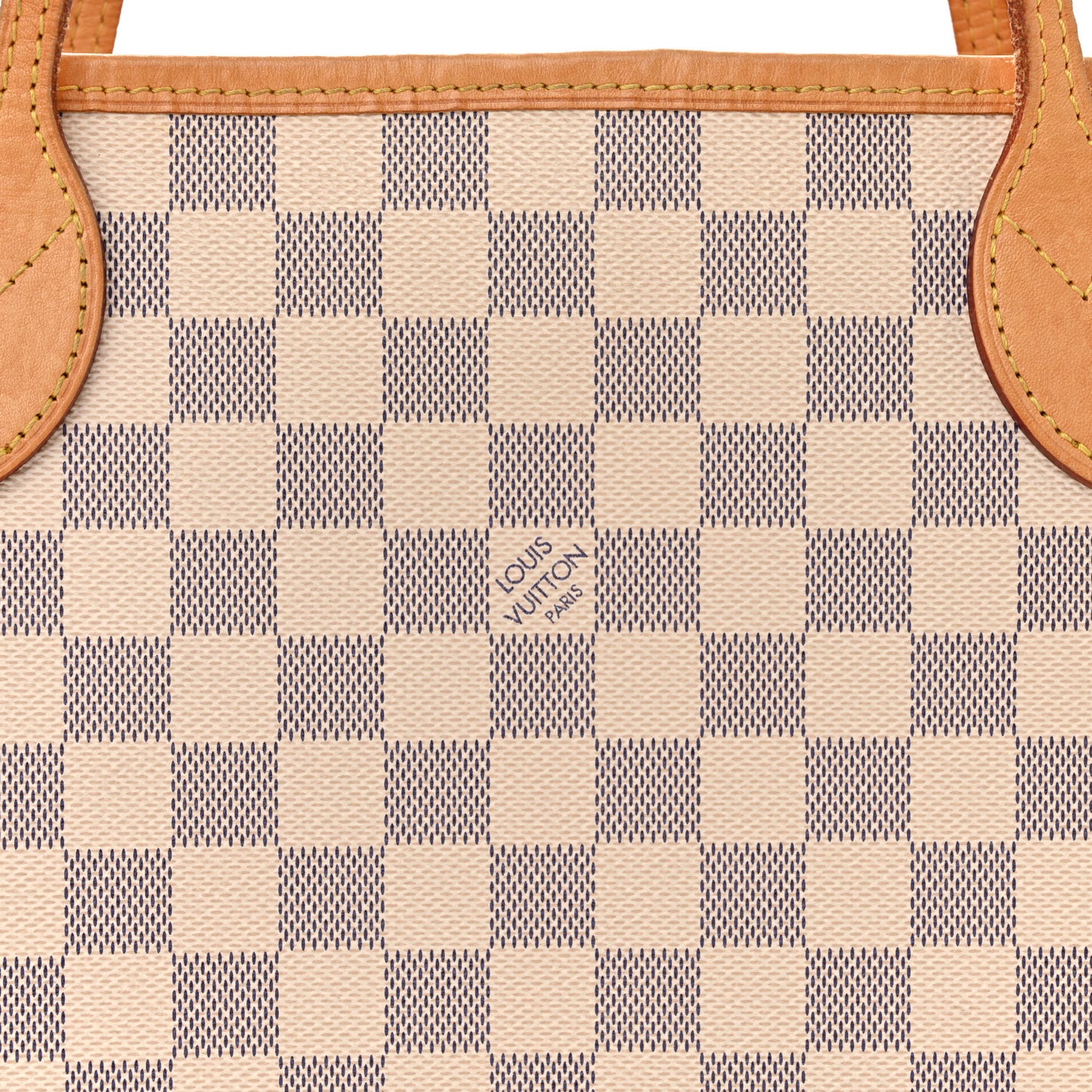Damier Azur Neo Neverfull MM Rose Ballerine