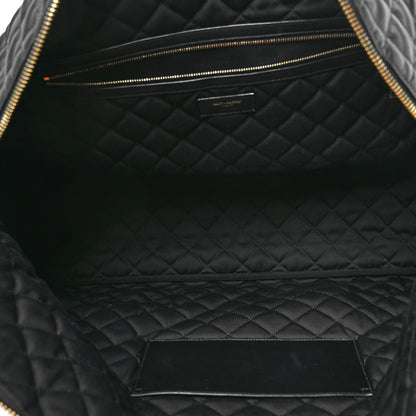 Saint Laurent Calfskin Quilted ES Giant Travel Bag Black 5 of 11