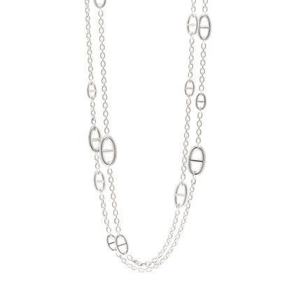 Hermes Sterling Silver Farandole Necklace 160 1 of 6