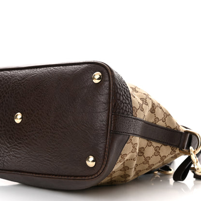 Gucci Monogram Medium Top Handle Bag Brown 11 of 12