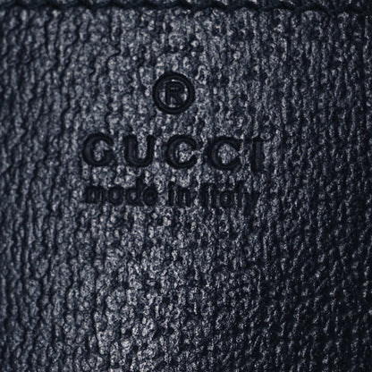 Gucci GG Supreme Monogram Textured Dollar Calfskin Web Small Ophidia Dome Shoulder Bag Beige Blue 7 of 14