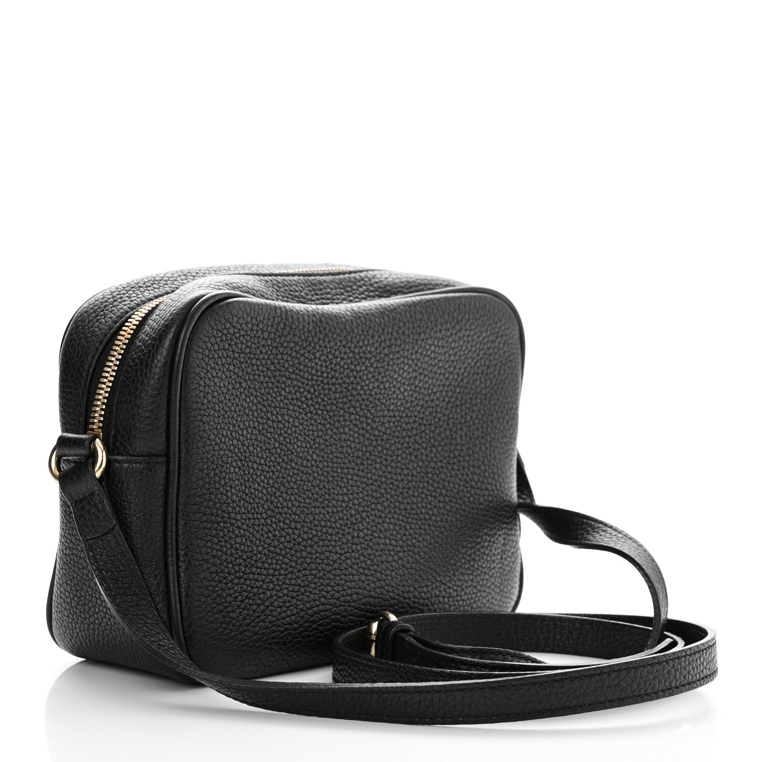 Gucci Pebbled Calfskin Small Soho Disco Bag Black 3 of 11