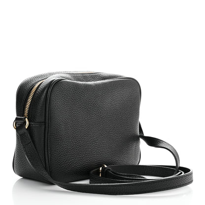 Gucci Pebbled Calfskin Small Soho Disco Bag Black 3 of 11