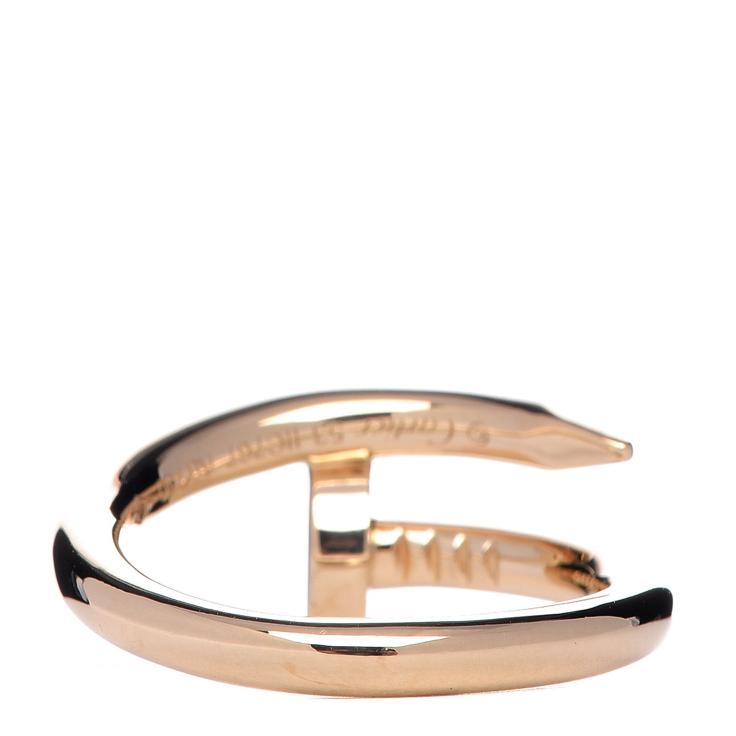 18K Yellow Gold Juste Un Clou Ring 53 6.25