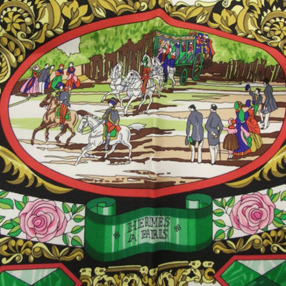Hermes Silk L'entente Cordiale Scarf 90 4 of 7
