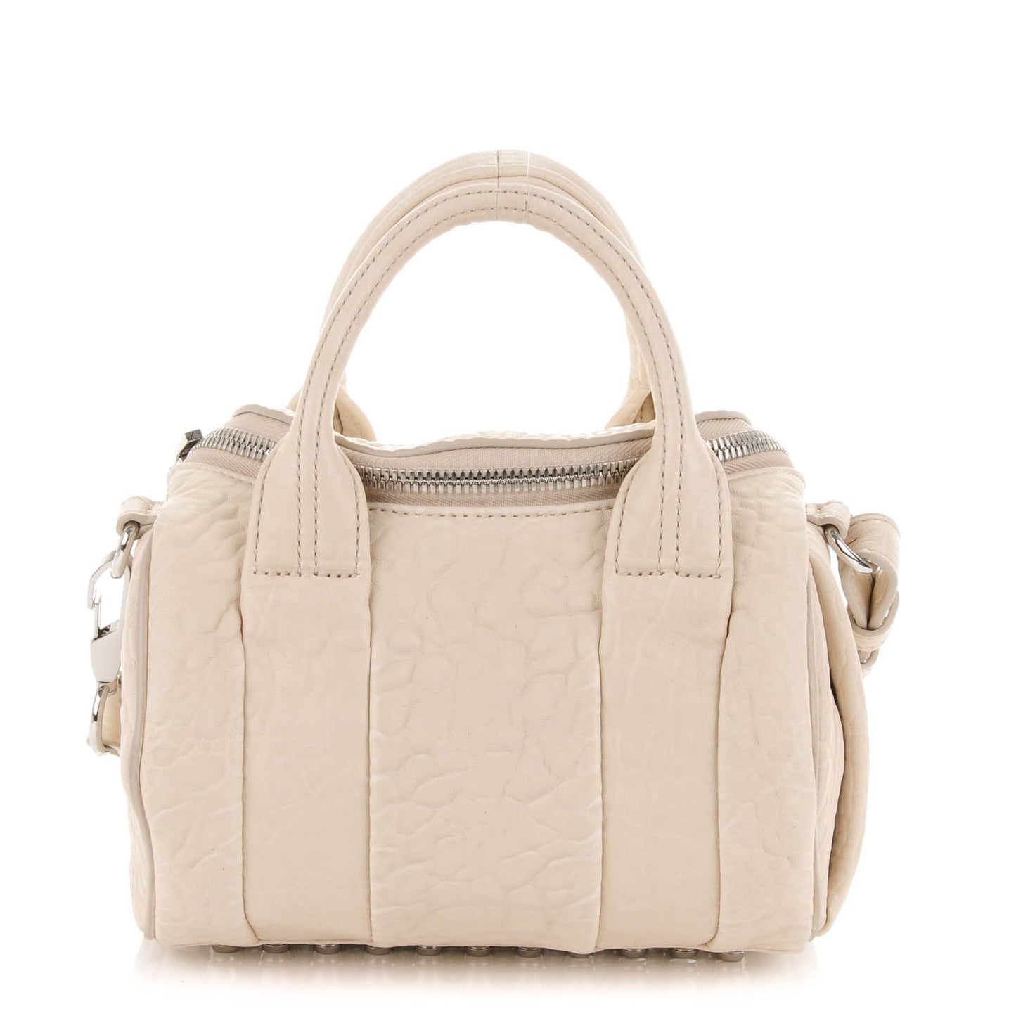 Pebbled Lambskin Mini Rockie Opaline Rhodium Hardware