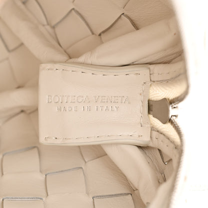 Bottega Veneta Patent Nappa Intrecciato Mini Loop Camera Bag White 6 of 10