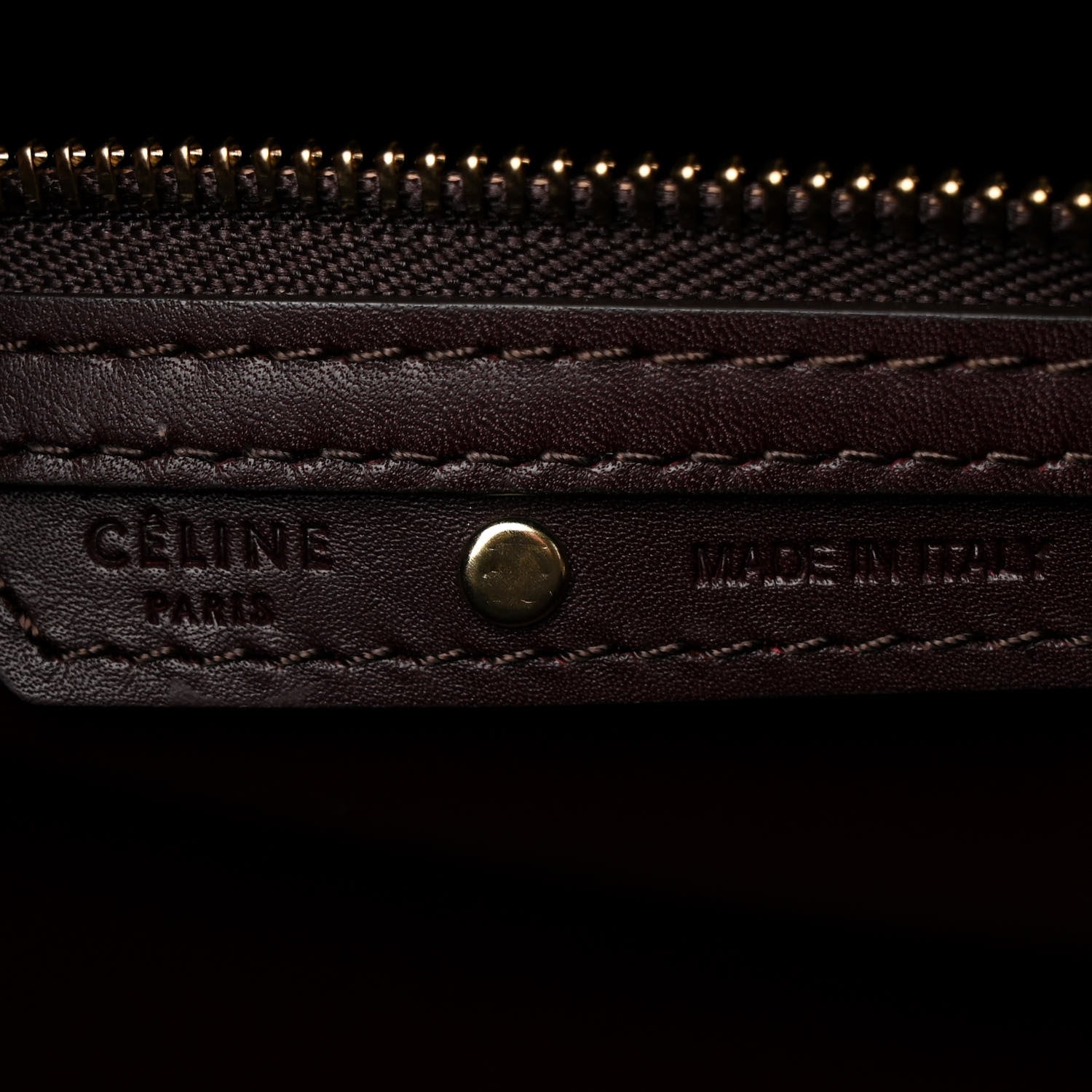 Celine Smooth Calfskin Suede Mini Tri-Color Luggage Beige 6 of 11