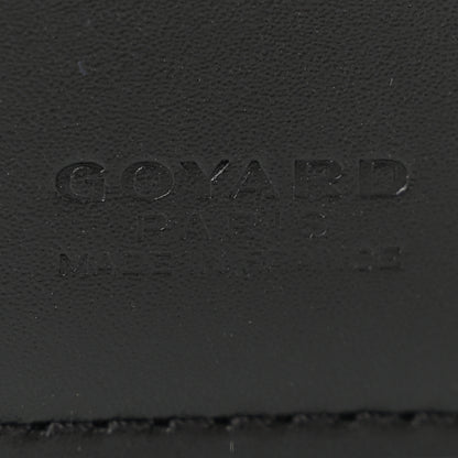 Goyard Goyardine Grenelle Passport Wallet Black Gold 6 of 9