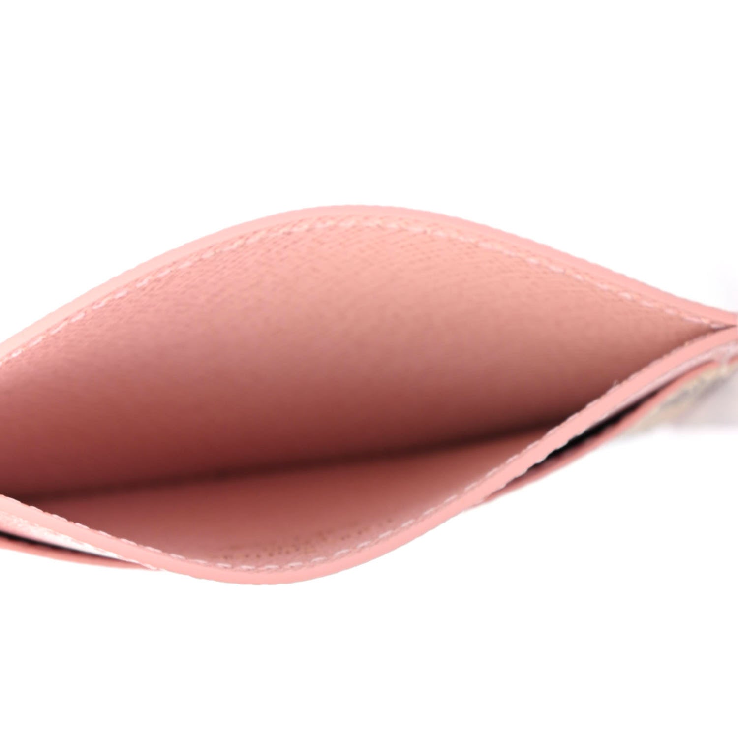 Louis Vuitton Damier Azur Daily Card Holder Rose Ballerine 4 of 4