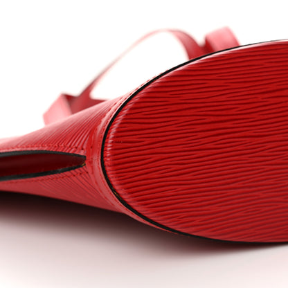 Louis Vuitton Epi Saint Jacques PM Castillan Red 8 of 10