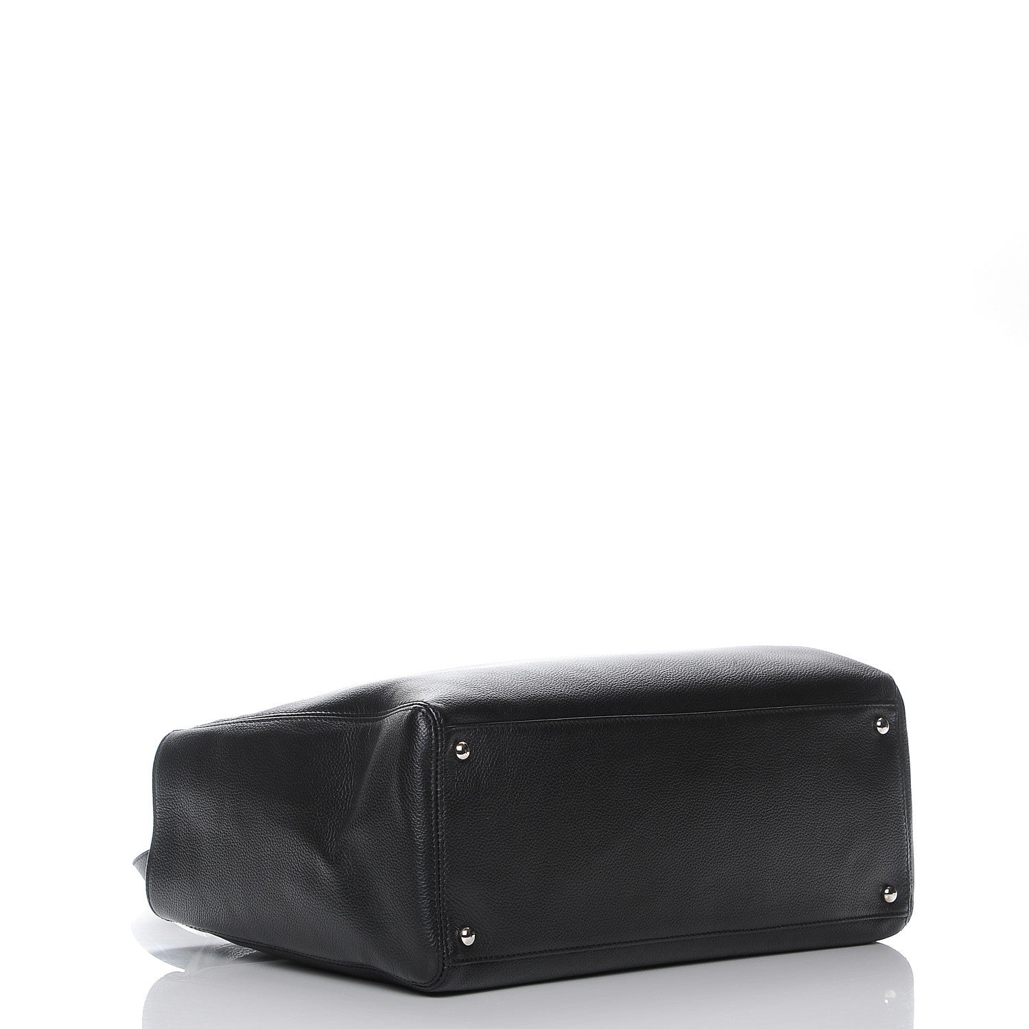 Chanel Calfskin Cerf Executive Shopper Tote Black 5 of 9