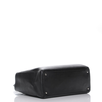 Chanel Calfskin Cerf Executive Shopper Tote Black 5 of 9