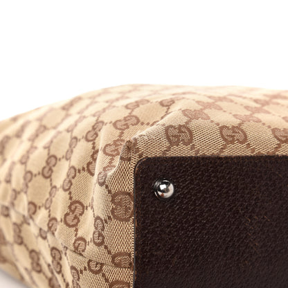 Gucci Monogram Large Eclipse Tote Brown 12 of 15
