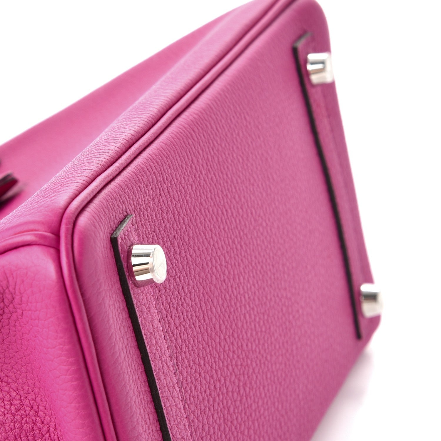Hermes Togo Birkin 25 Rose Pourpre 6 of 36