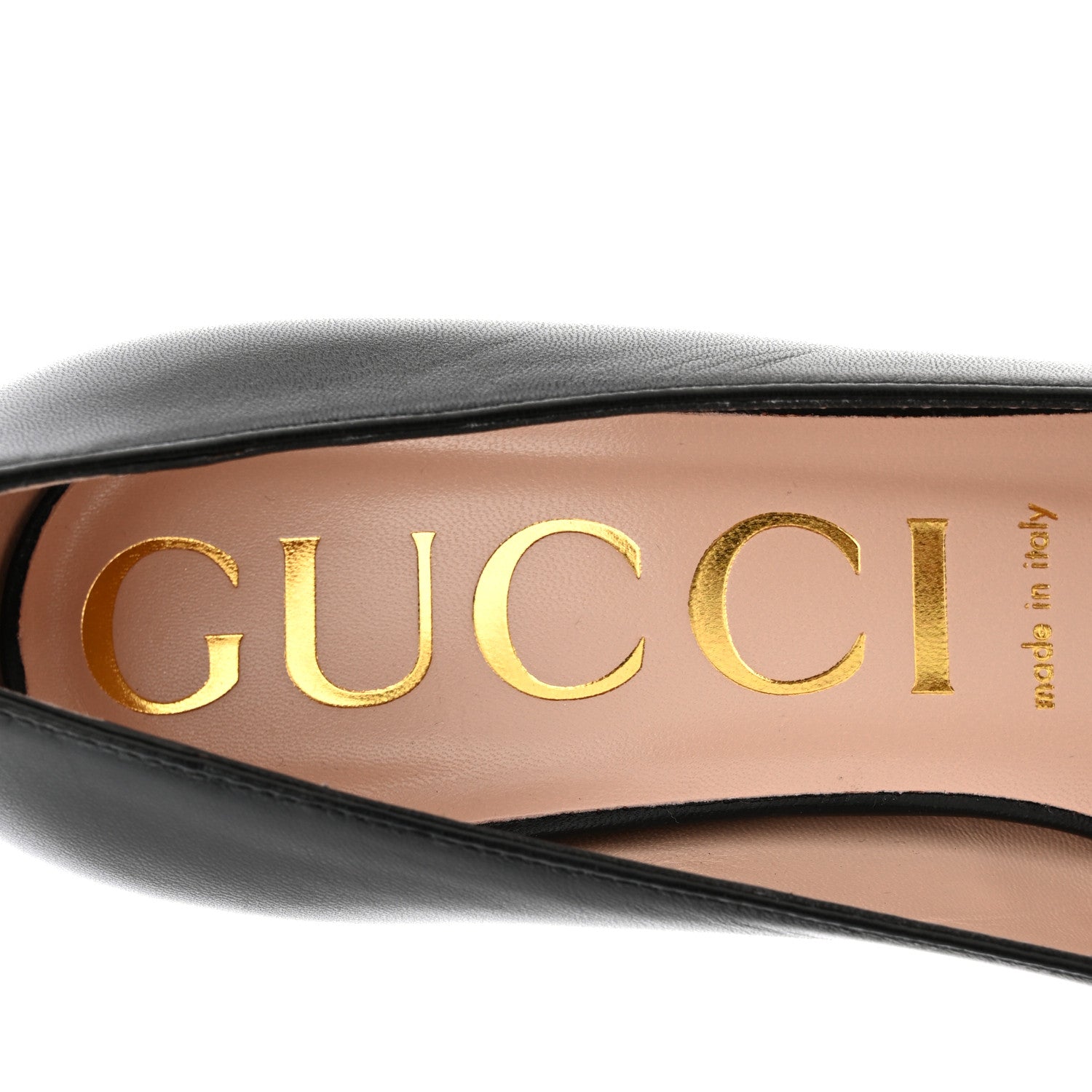 Gucci Malaga Kid Horsebit 75mm Pumps 39 Black 8 of 10