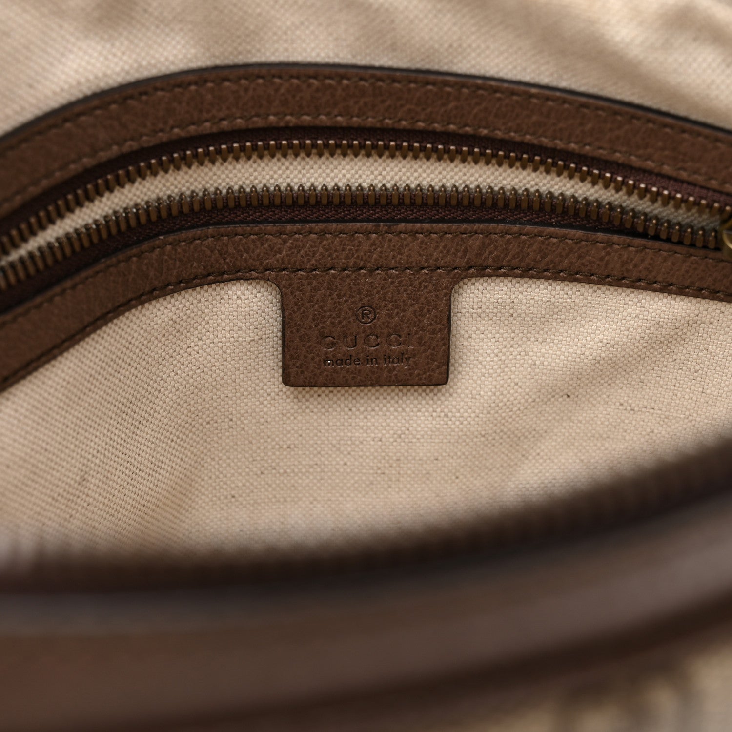 Gucci GG Supreme Monogram Web Small Ophidia Messenger Bag Brown 6 of 13