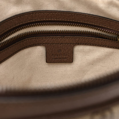 Gucci GG Supreme Monogram Web Small Ophidia Messenger Bag Brown 6 of 13