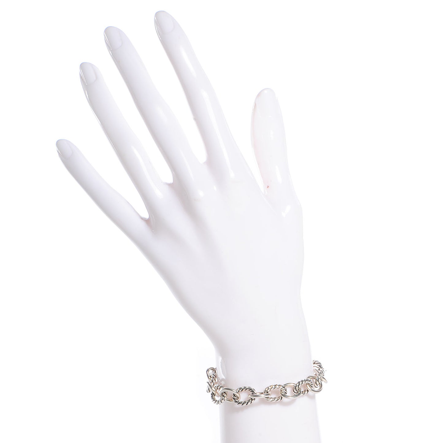 Sterling Silver 10mm Medium Oval Link Bracelet