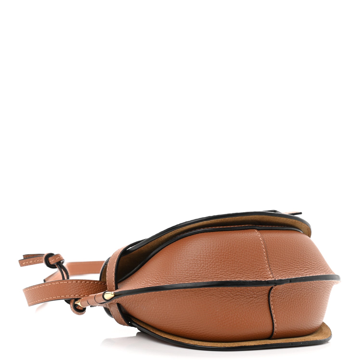 Loewe Pebble Grain Calfskin Mini Gate Dual Bag Tan 4 of 9