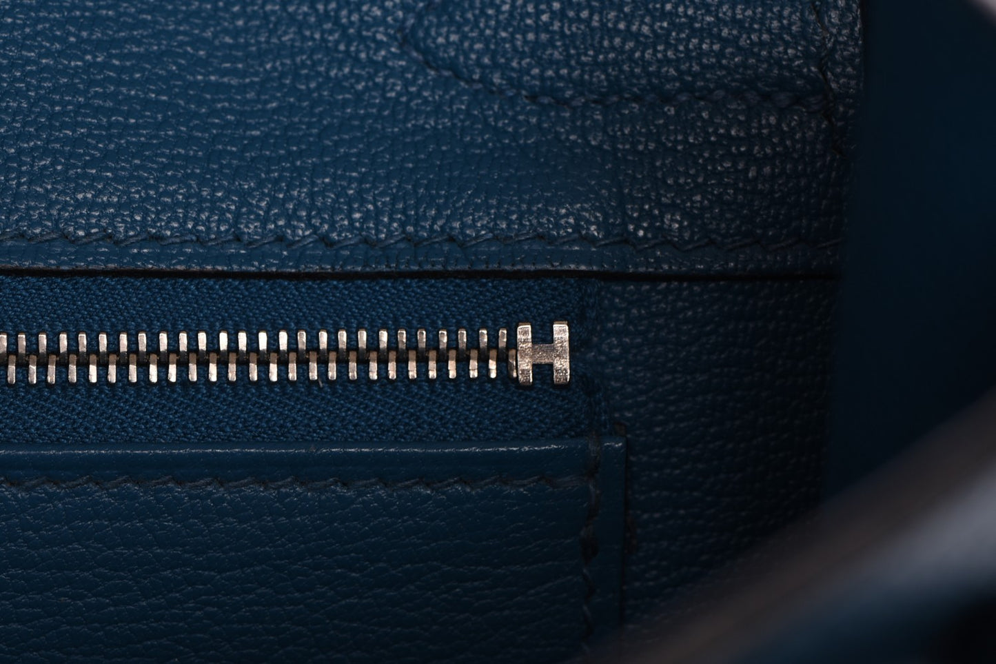 Togo Birkin 30 Bleu de Galice