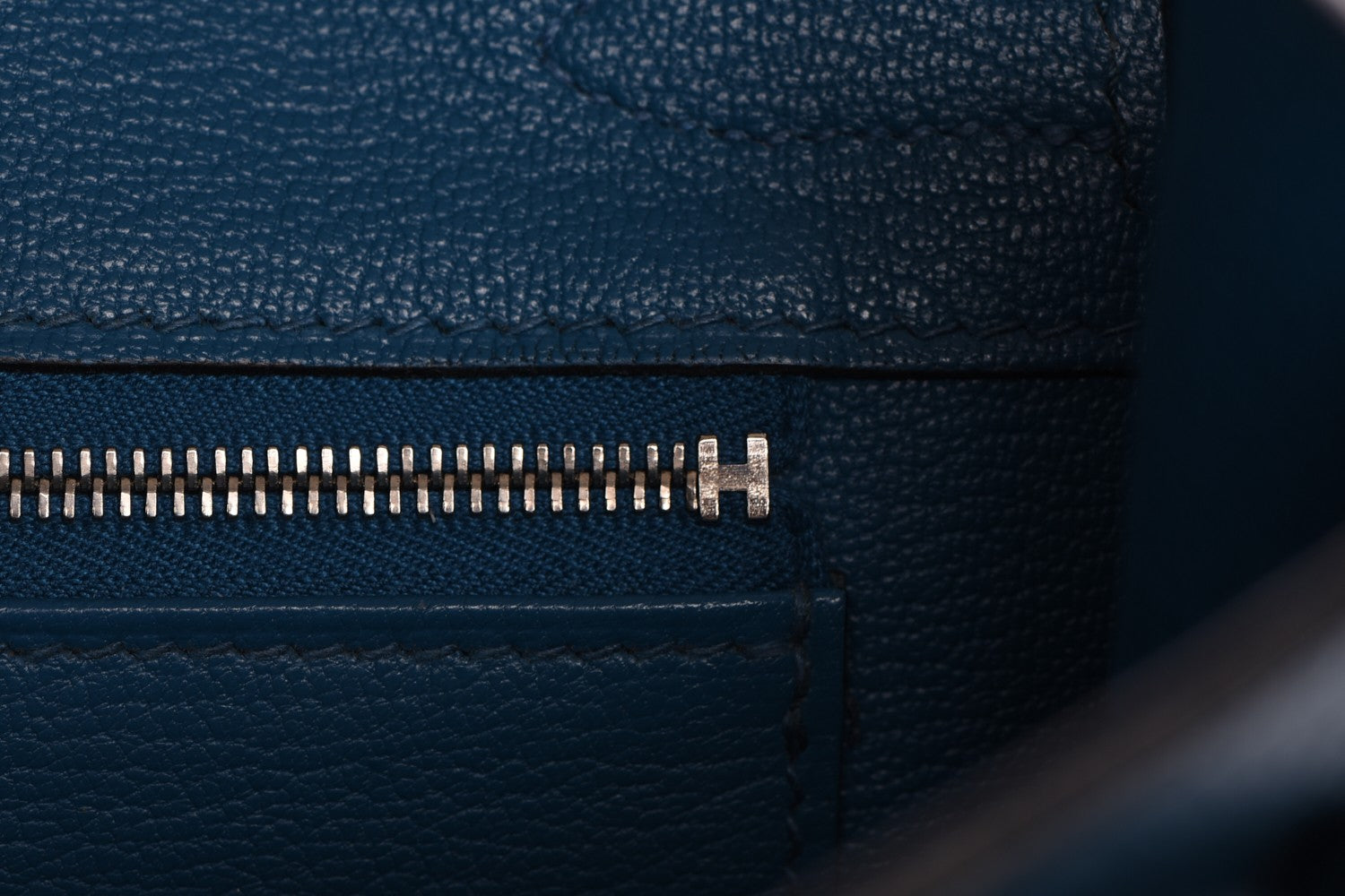 Hermes Togo Birkin 30 Bleu de Galice 17 of 22