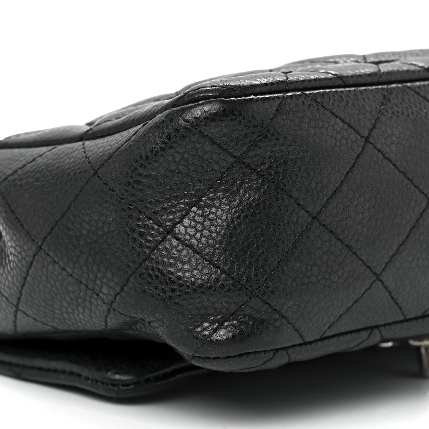 Chanel Caviar Quilted Mini Rectangular Flap Black 12 of 14