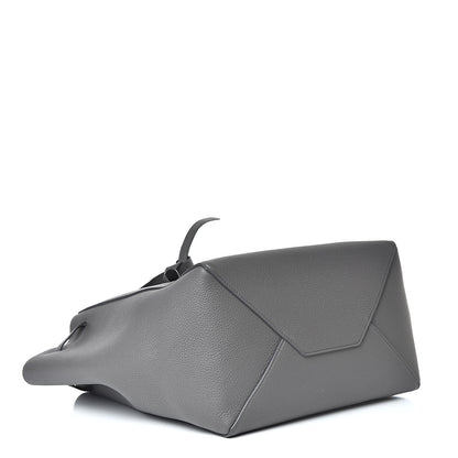 Celine Soft Grained Calfskin Small Belt Cabas Phantom Grey 4 of 10