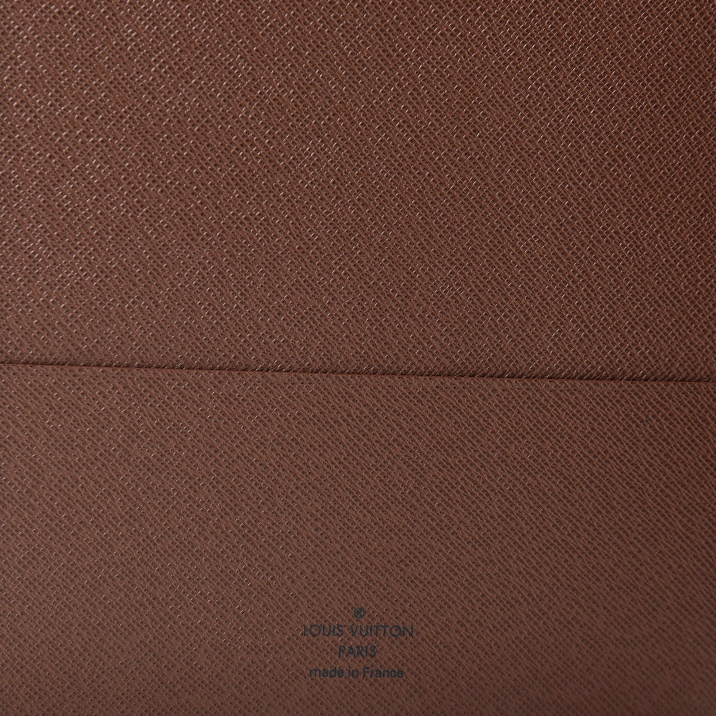 Monogram Desk Agenda Cover