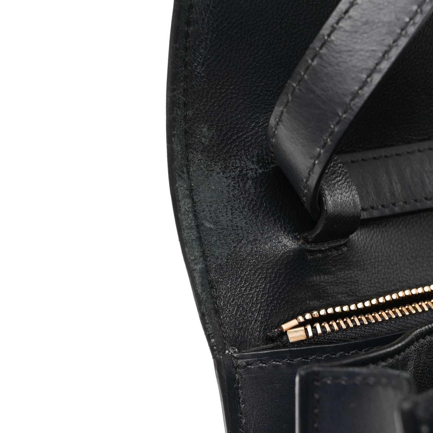 Celine Box Calfskin Medium Classic Box Flap Bag Navy 13 of 15