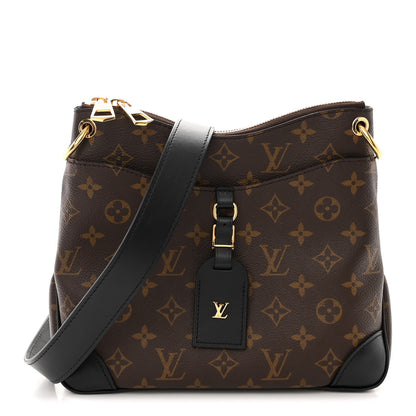 Louis Vuitton Monogram Odeon PM Black 1 of 10