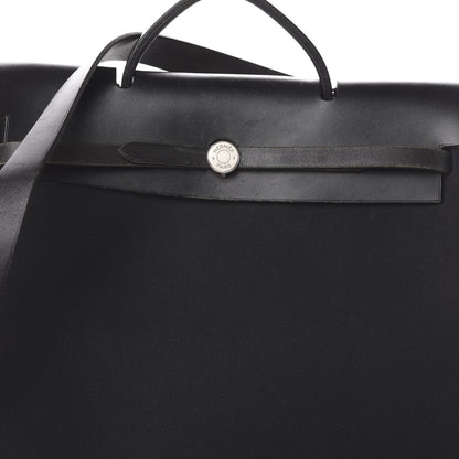Hermes Toile Vache Calfskin Herbag 39 MM Black 9 of 9
