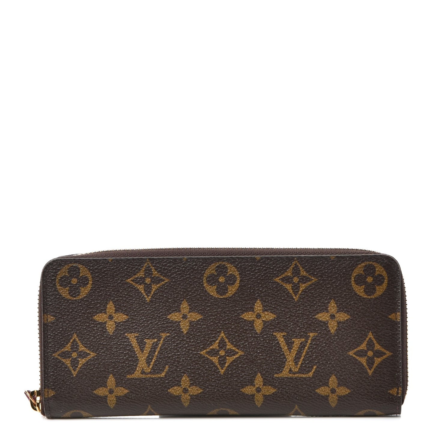 Monogram Clemence Wallet Fuchsia