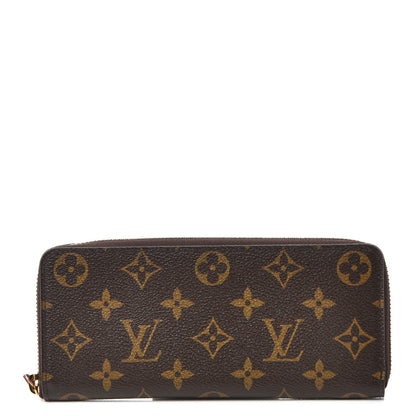 Louis Vuitton Monogram Clemence Wallet Fuchsia 1 of 8