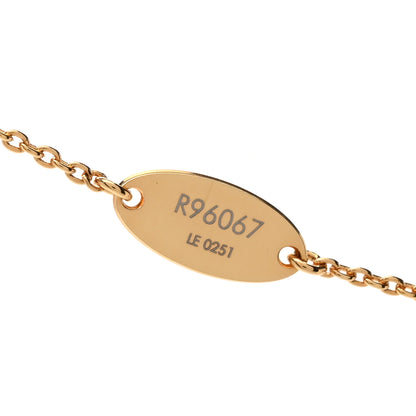 Louis Vuitton Louisette Necklace Silver Gold 5 of 5