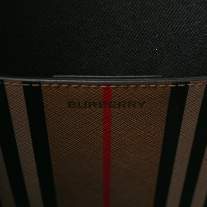 Burberry E-Canvas Stripe Small Portrait Tote Bag Archive Beige 6 of 10