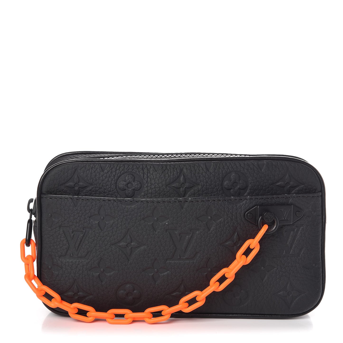Taurillon Monogram Uniformes Solar Ray Soft Pochette Volga Belt Bag Black