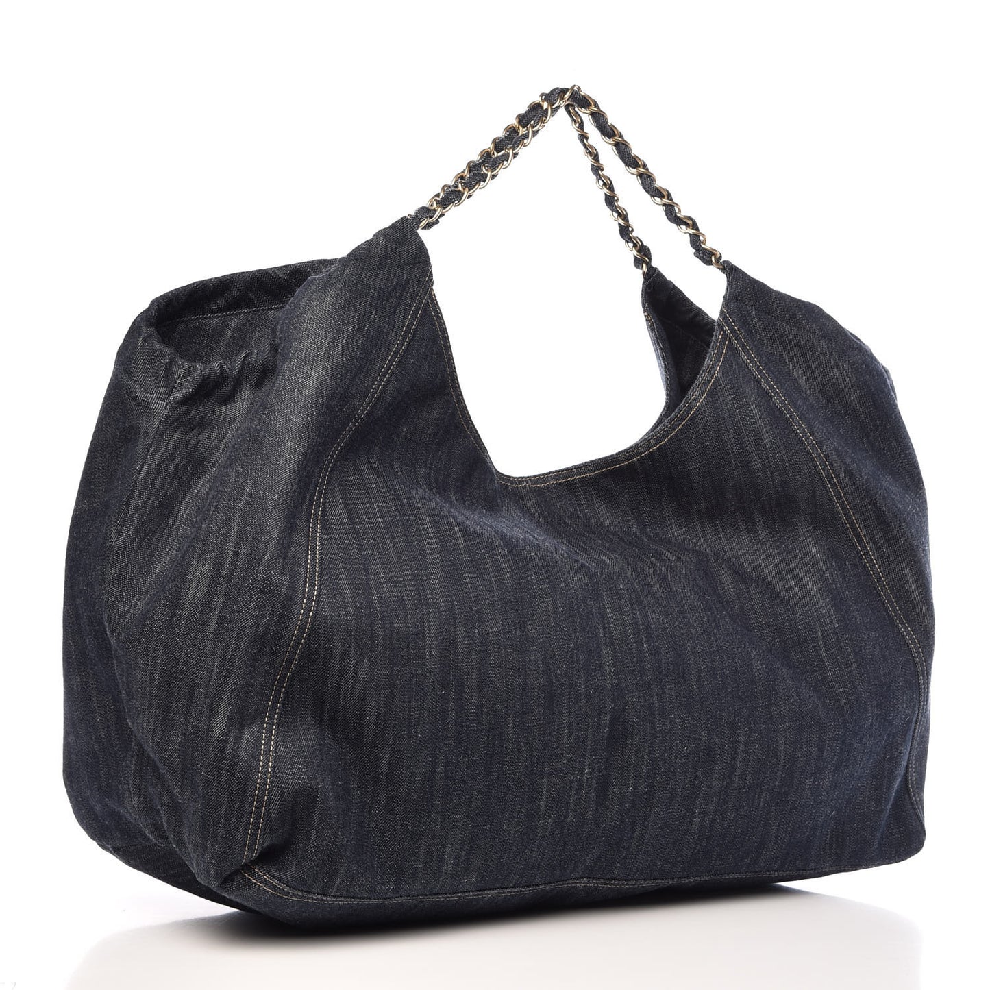 Denim XL Coco Cabas Tote Dark Blue