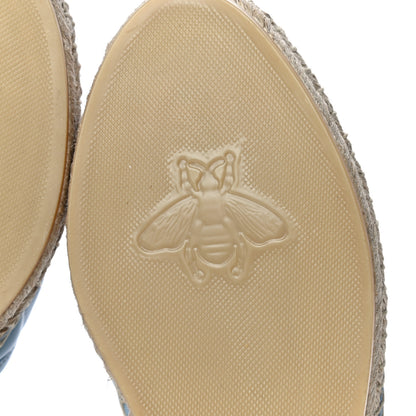 Gucci Nappa Matelasse Diagonal GG Marmont Espadrilles 37.5 Multicolor Pastel 8 of 15