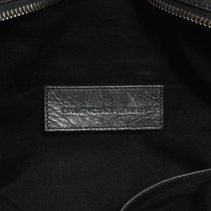 Balenciaga Agneau Giant Brogues Hardware Folder Storm 6 of 8