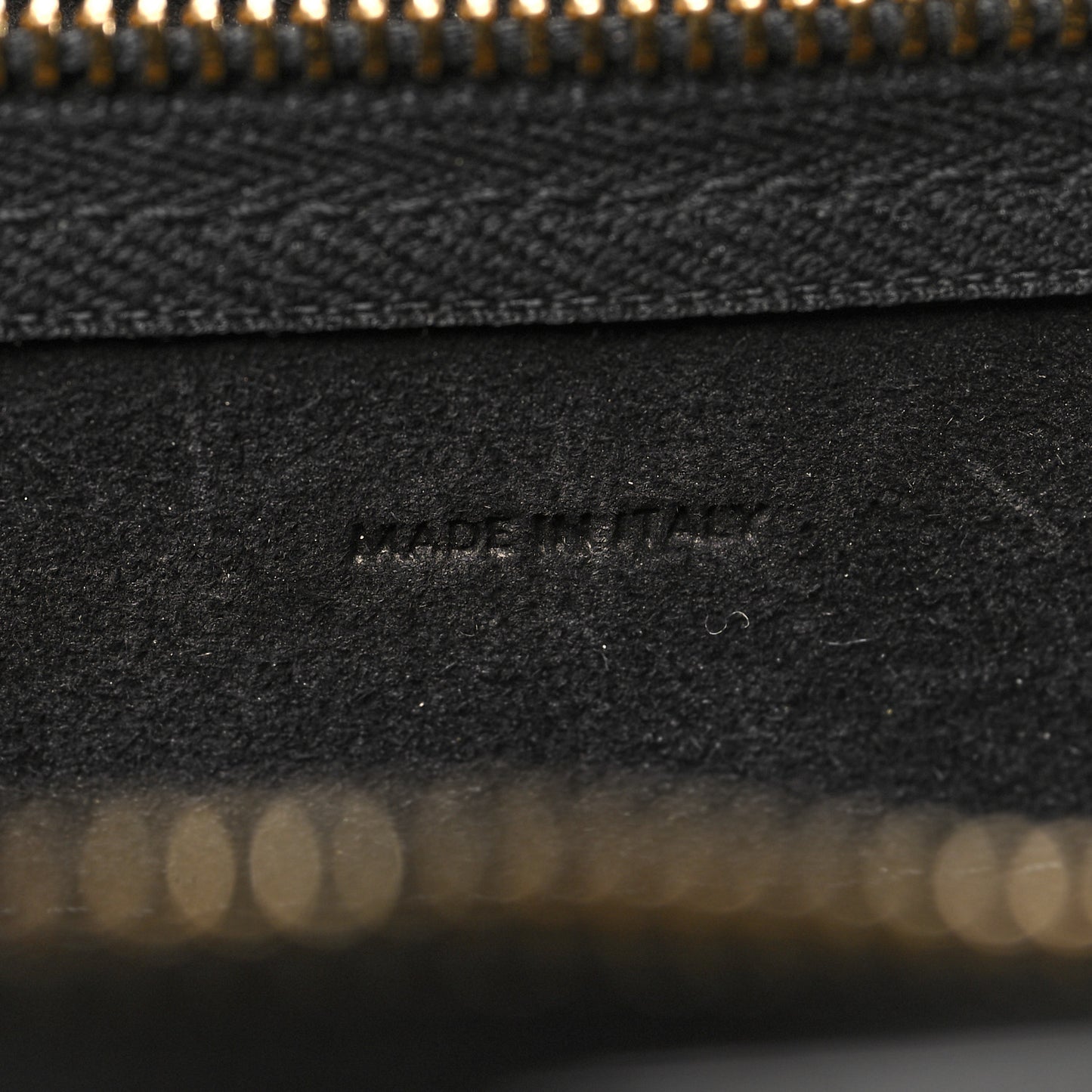 Grained Calfskin Nano Belt Bag Black