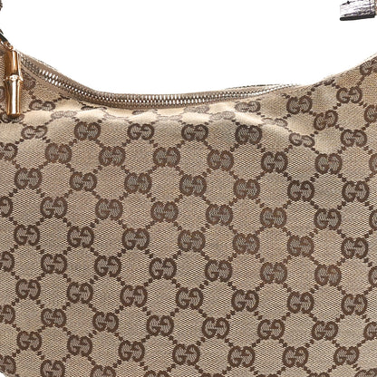 Gucci Monogram Bamboo Ring Hobo Aubergine 8 of 11