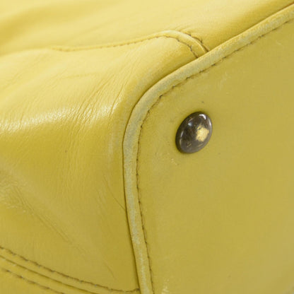 Chanel Leather Tassel Bag Yellow 13 of 20