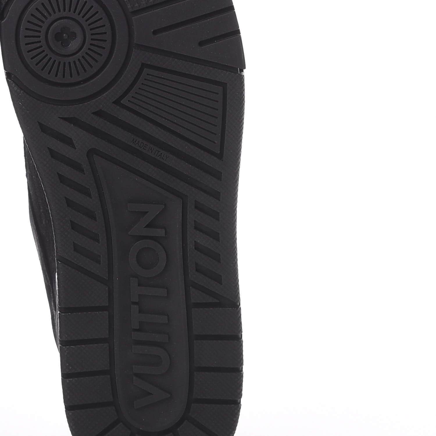 Louis Vuitton Suede Uniform Sneakers 9.5 Black 7 of 10