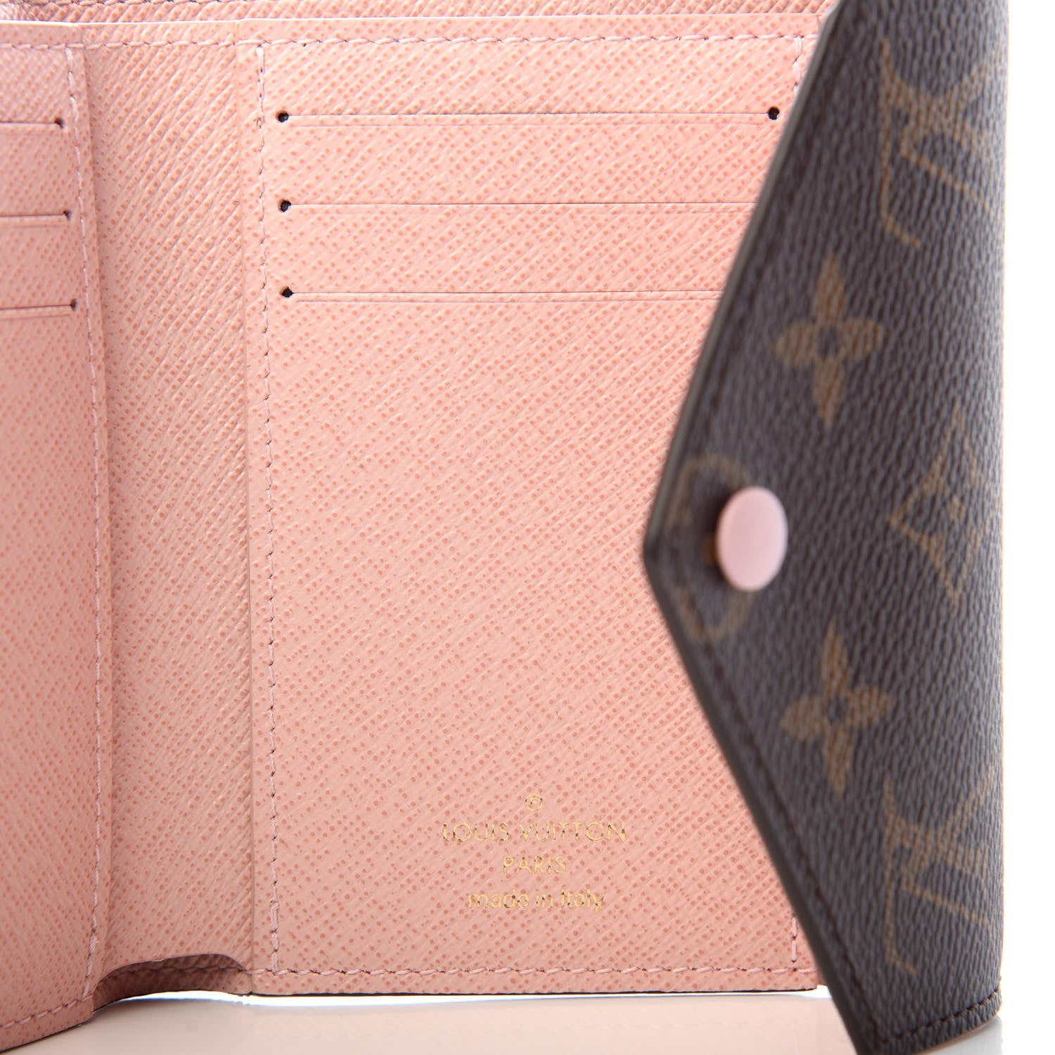 Louis Vuitton Monogram Victorine Wallet Rose Ballerine 6 of 7