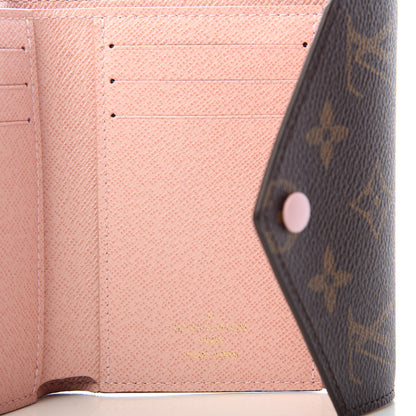 Louis Vuitton Monogram Victorine Wallet Rose Ballerine 6 of 7